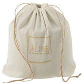 Buitenkaars Cyra Cement Grijs Small 18uur - Buitenkaars - J-Line - livinglovely.nl