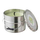 Buitenkaars Verfpot Ikoko Metaal/Was Muntgroen Large 135u - Buitenkaars - J-Line - livinglovely.nl