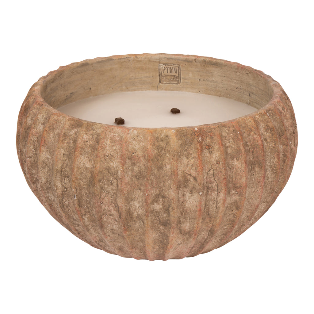 Buitenkaars Yasmeene Bruin Cement XL PTMD - Buitenkaars - PTMD - livinglovely.nl
