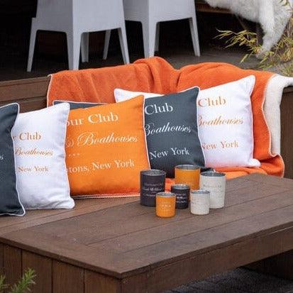 Buitenkussen Harbour Club Wit 50x50cm - Outdoor kussen - Mars & More - livinglovely.nl