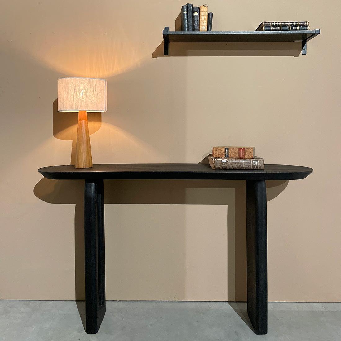 Bullnose Sidetable Raw Materials - Sidetable - Raw Materials - livinglovely.nl