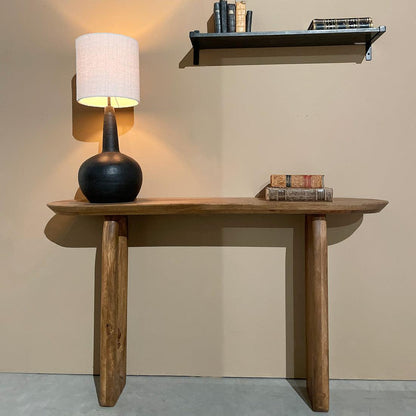 Bullnose Sidetable Raw Materials - Sidetable - Raw Materials - livinglovely.nl