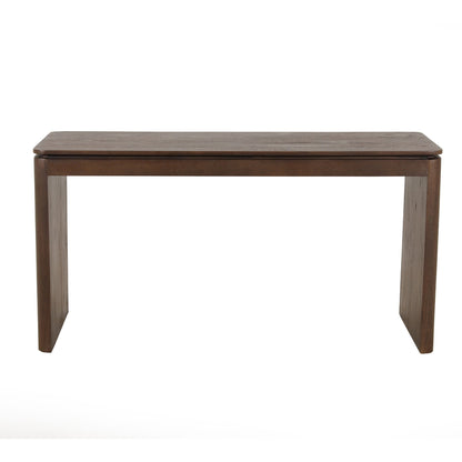 Bureau Dallas Bruin van Starfurn met werkblad van 130 bij 60 cm