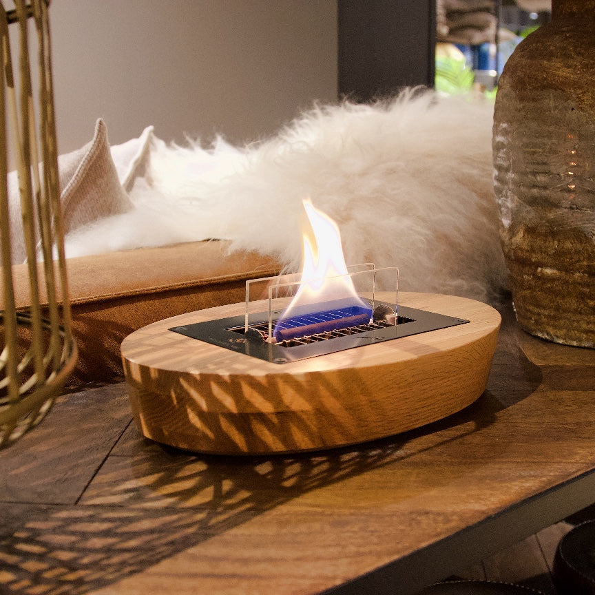 Carnation 32 Naturel Eiken MgO Tafelhaard Tenderflame - Tafelhaard - Tenderflame - livinglovely.nl