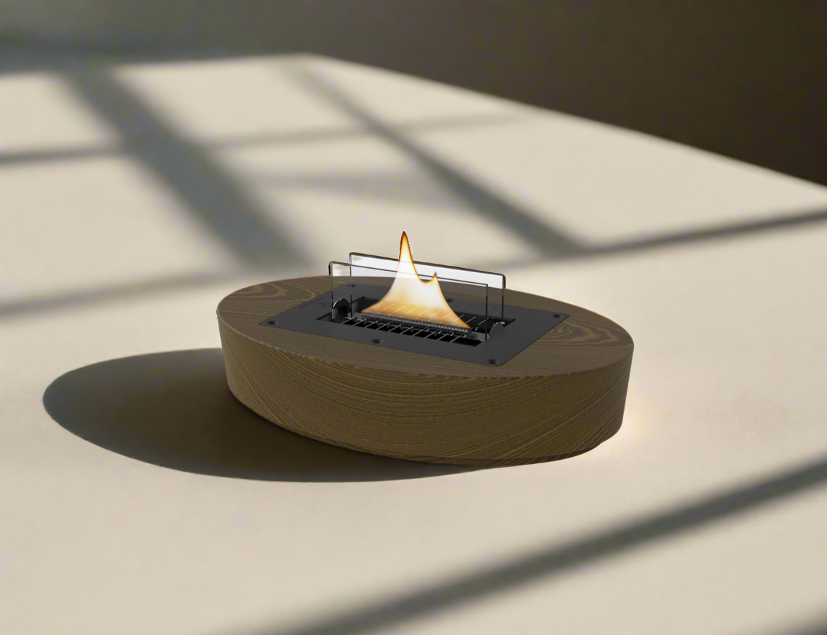 Carnation 32 Zwart Eiken MgO Tafelhaard Tenderflame - Tafelhaard - Tenderflame - livinglovely.nl