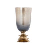 Cevar Champagne Luster Glass Stormlight L PTMD - Kandelaar - PTMD - livinglovely.nl