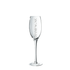Champagne Glas Transparant/Zilver - Champagne glas - J-Line - livinglovely.nl