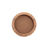 Channel Natural Firwood Veneer Mirror Thick S 60x8,5x60cm PTMD - Spiegel - PTMD - livinglovely.nl