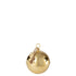 Christmas Bauble Ball Iron Gold Colored Medium - - J-Line - livinglovely.nl