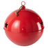 Christmas Bauble Bright Ball Iron Red Extra Large - - J-Line - livinglovely.nl