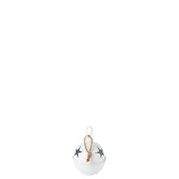 Christmas Bauble Bright Ball Iron White Small - - J-Line - livinglovely.nl