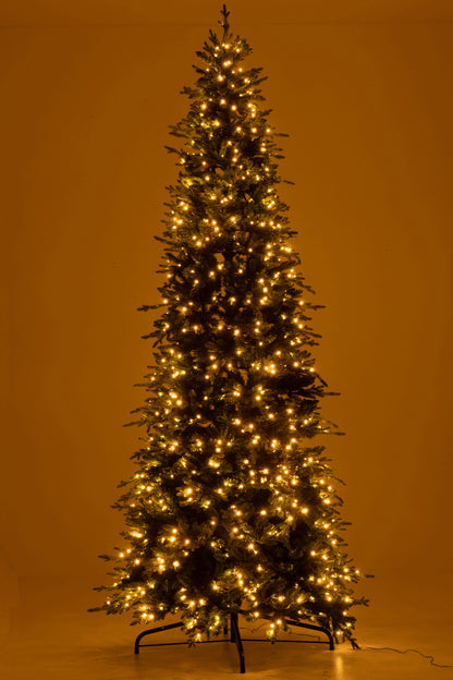 Christmas Tree 900 Led Artificial Dark Green Large - - J-Line - livinglovely.nl