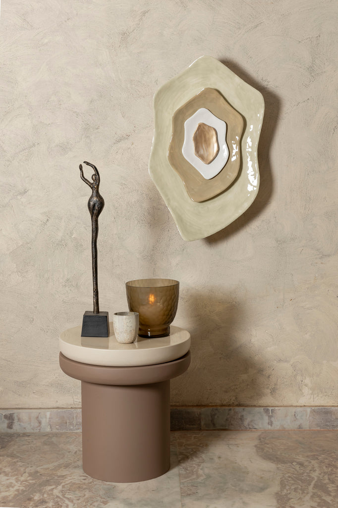 Ciwan Antique Brass alu casted women statue A PTMD - Beeld - PTMD - livinglovely.nl