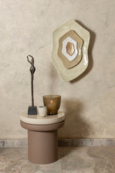 Ciwan Antique Brass alu casted women statue A PTMD - Beeld - PTMD - livinglovely.nl