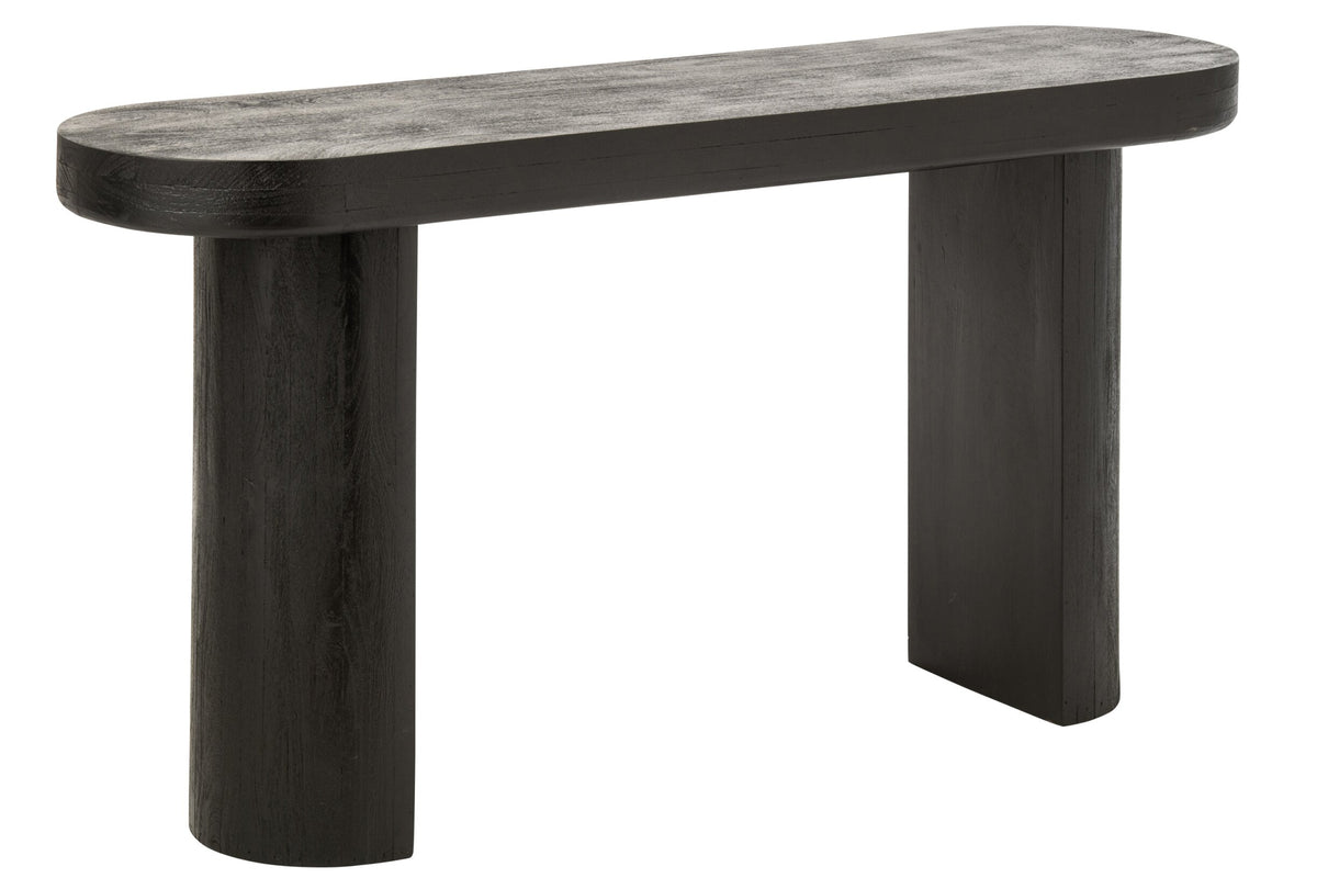 Konsolentisch Mangoholz Schwarz/Natur J-Line