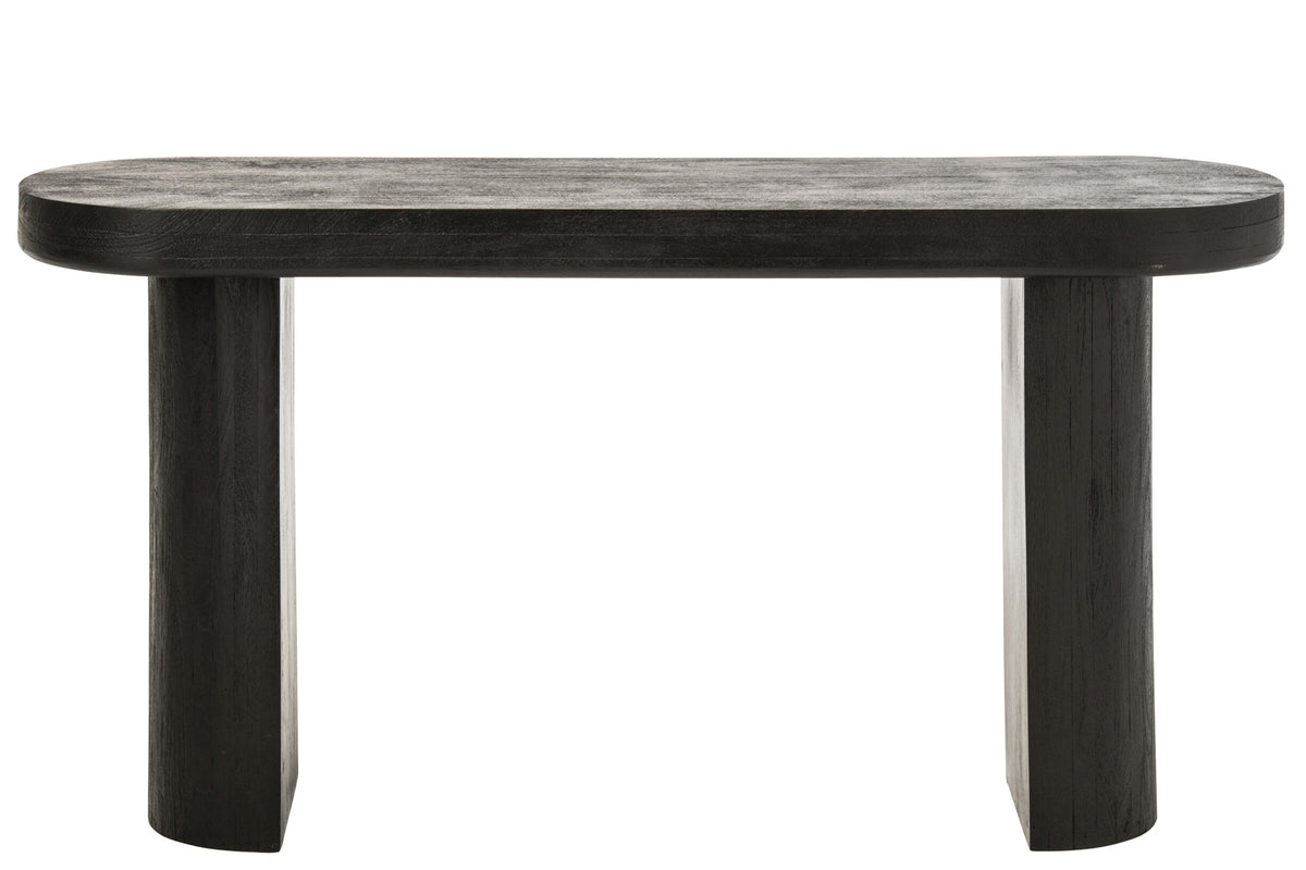 Konsolentisch Mangoholz Schwarz/Natur J-Line