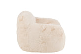 Cutie 1-zits Sofa Cream Small J-Line - Fauteuil - J-Line - livinglovely.nl