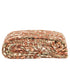 Dacy Plaid Gerecycled Polyester Karamel van PTMD, vooraanzicht, karamelkleurige plaid van gerecycled polyester