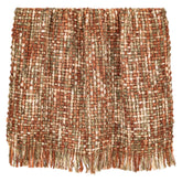 Dacy Plaid Gerecycled Polyester Karamel van PTMD, ander aanzicht, karamelkleurige plaid van gerecycled polyester