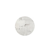 Darvel wandpaneel small van PTMD, handbeschilderd canvas in crème met ruwe structuur
