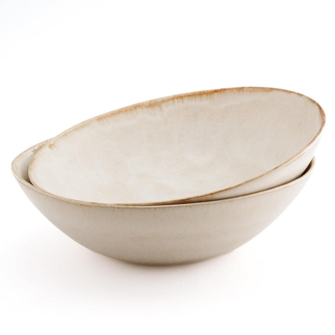 De Cascais Serveerschaal - M - Set van 2 - Schaal - Bazar Bizar - livinglovely.nl