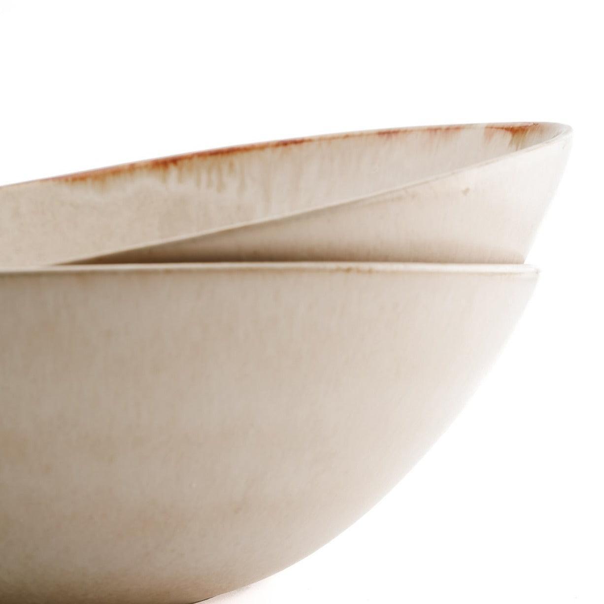 De Cascais Serveerschaal - M - Set van 2 - Schaal - Bazar Bizar - livinglovely.nl