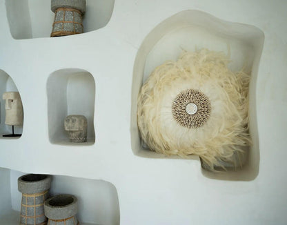 De Coastal Juju Muurdecoratie - Wit - L - Wanddecoratie - Bazar Bizar - livinglovely.nl