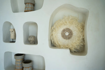 De Coastal Juju Muurdecoratie - Wit - L - Wanddecoratie - Bazar Bizar - livinglovely.nl