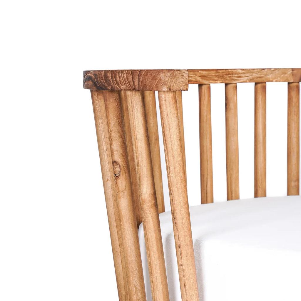 De Malawi Eenzitter - Naturel Wit - - Bazar Bizar - livinglovely.nl