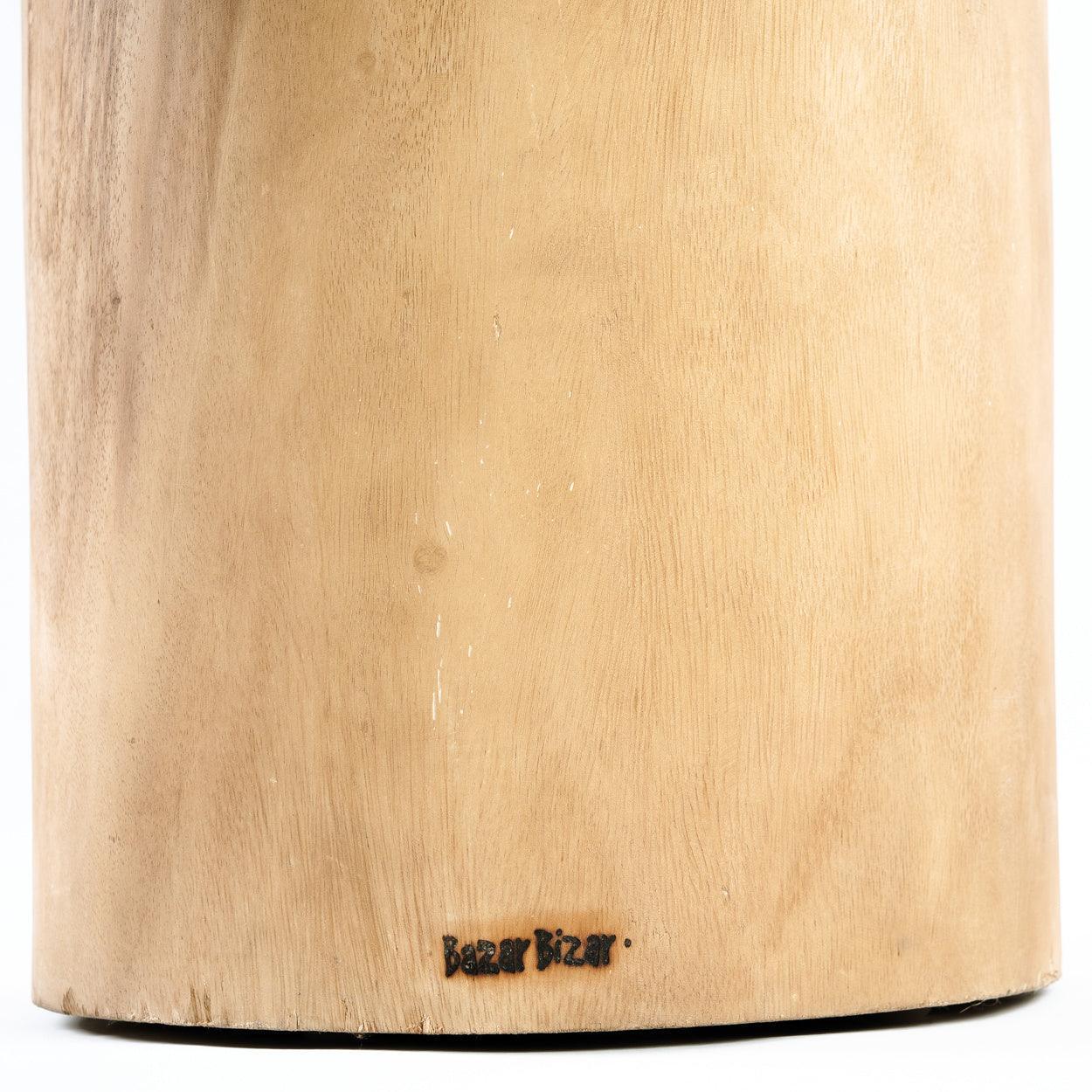 De Quichua Bijzettafel - Naturel - Bijzettafel - Bazar Bizar - livinglovely.nl