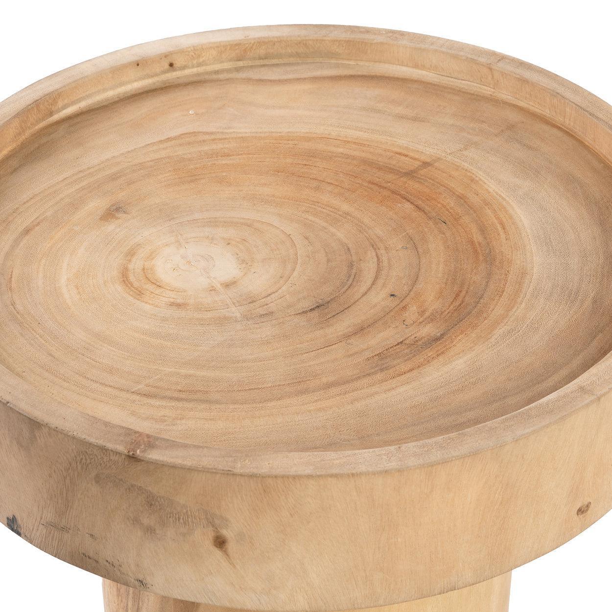 De Quichua Bijzettafel - Naturel - Bijzettafel - Bazar Bizar - livinglovely.nl