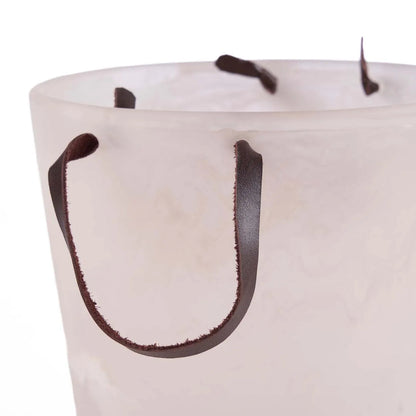 De Resin Ijsemmer - Roze Wit - Keukenaccessoire - Bazar Bizar - livinglovely.nl