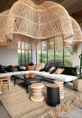 De Tribe Kruk - Naturel Zwart - Kruk - Bazar Bizar - livinglovely.nl