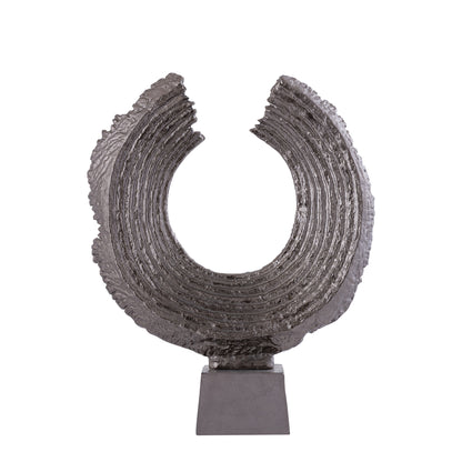 Deco Object Apolline L - 46x14x57 cm - Aluminium - Brons PTMD - Ornament - PTMD - livinglovely.nl