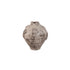 Deisy Beige Ceramic Jar Shaped Vase Rough Coral S van PTMD, beige keramische vaas op witte achtergrond
