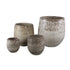 Donnie Beige Keramische Potten Set van 4 PTMD - Pot - PTMD - livinglovely.nl