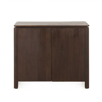 Compact bruin dressoir Dallas van Starfurn voor hal, eetkamer of woonkamer