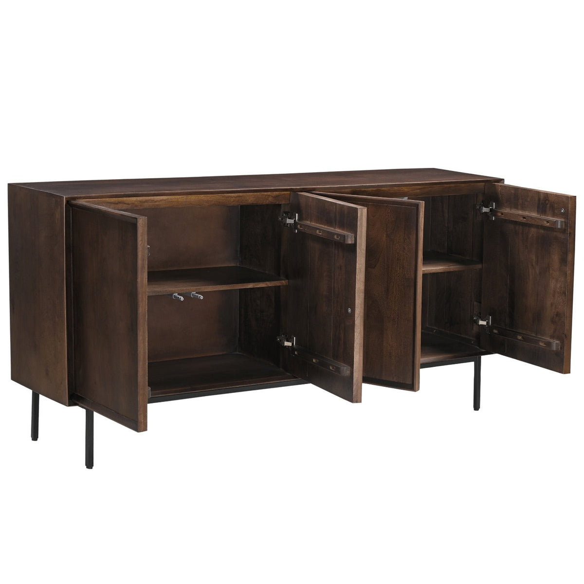 Ravenstein dressoir van Livingfurn in Chestnut, 180cm breed