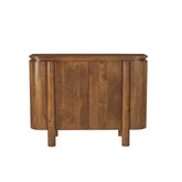 Dressoir Salano mangohout pecan 105cm van Livingfurn