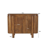Afmetingen Dressoir Salano 105cm: L105cm x B40cm x H80cm