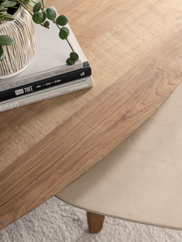 DTP Home Bliss Mortex Salatafel Pebble - Salontafel - DTP Home - livinglovely.nl