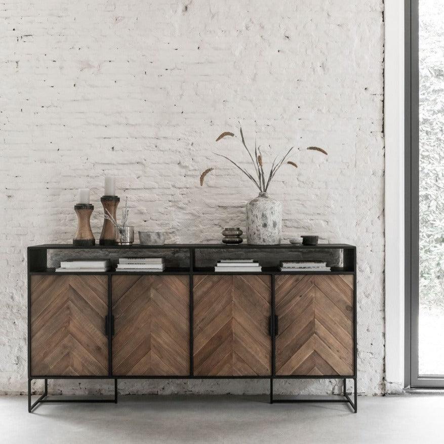 DTP Home Dressoir Criss Cross No.2 200cm - Dressoir - DTP Home - livinglovely.nl