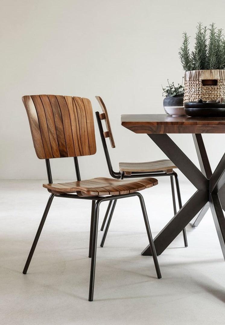 DTP Home Eetkamerstoel Flare - Eetkamerstoel - DTP Home - livinglovely.nl