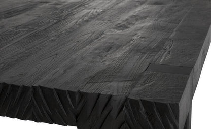 DTP Home Eettafel Timeless Black Beam 275cm - Eetkamertafel - DTP Home - livinglovely.nl