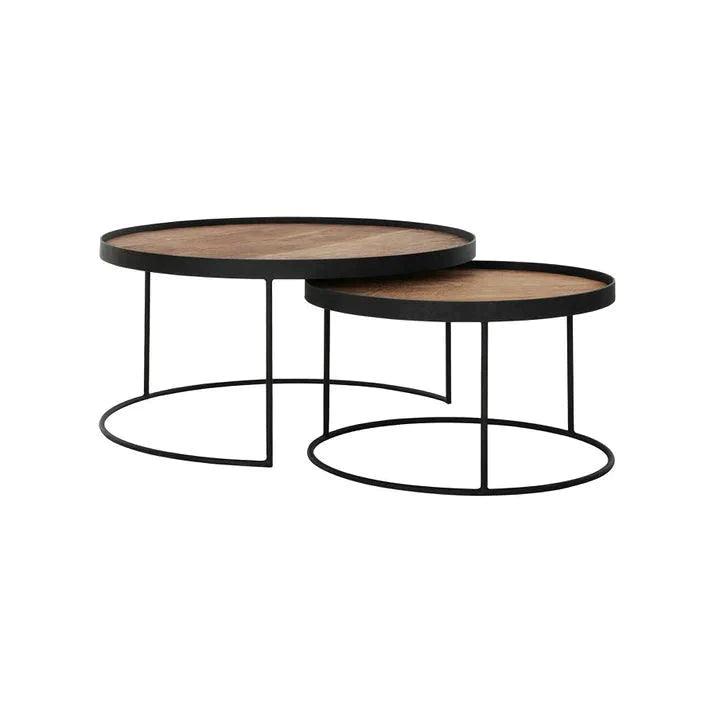DTP Home Highlight Salontafel Mercurius Naturel set van 2 - Salontafel - DTP Home - livinglovely.nl