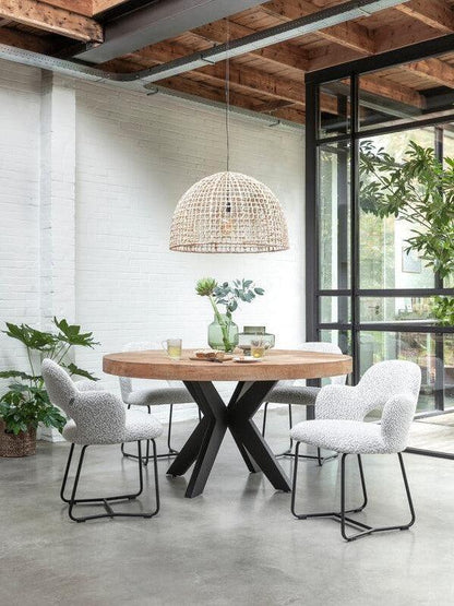 DTP Home Masterpiece Eettafel Darwin 150cm - Eetkamertafel - DTP Home - livinglovely.nl