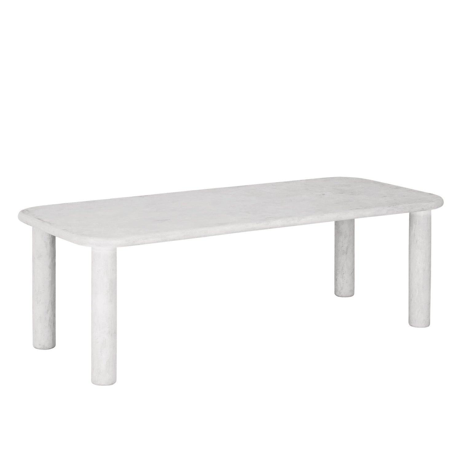 DTP Home Scala Eetkamertafel Rechthoek Clio Chalk 230cm - Eetkamertafel - DTP Home - livinglovely.nl