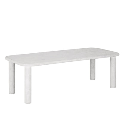 DTP Home Scala Eetkamertafel Rechthoek Clio Chalk 230cm - Eetkamertafel - DTP Home - livinglovely.nl