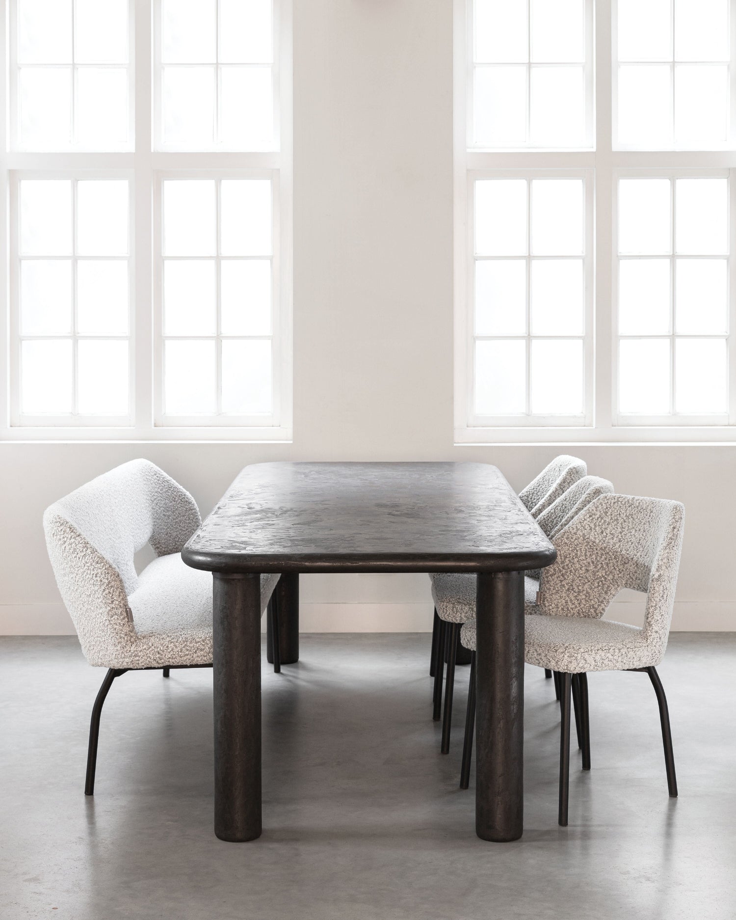 DTP Home Scala Eettafel Rechthoek Clio Pepper 260cm - Eetkamertafel - DTP Home - livinglovely.nl