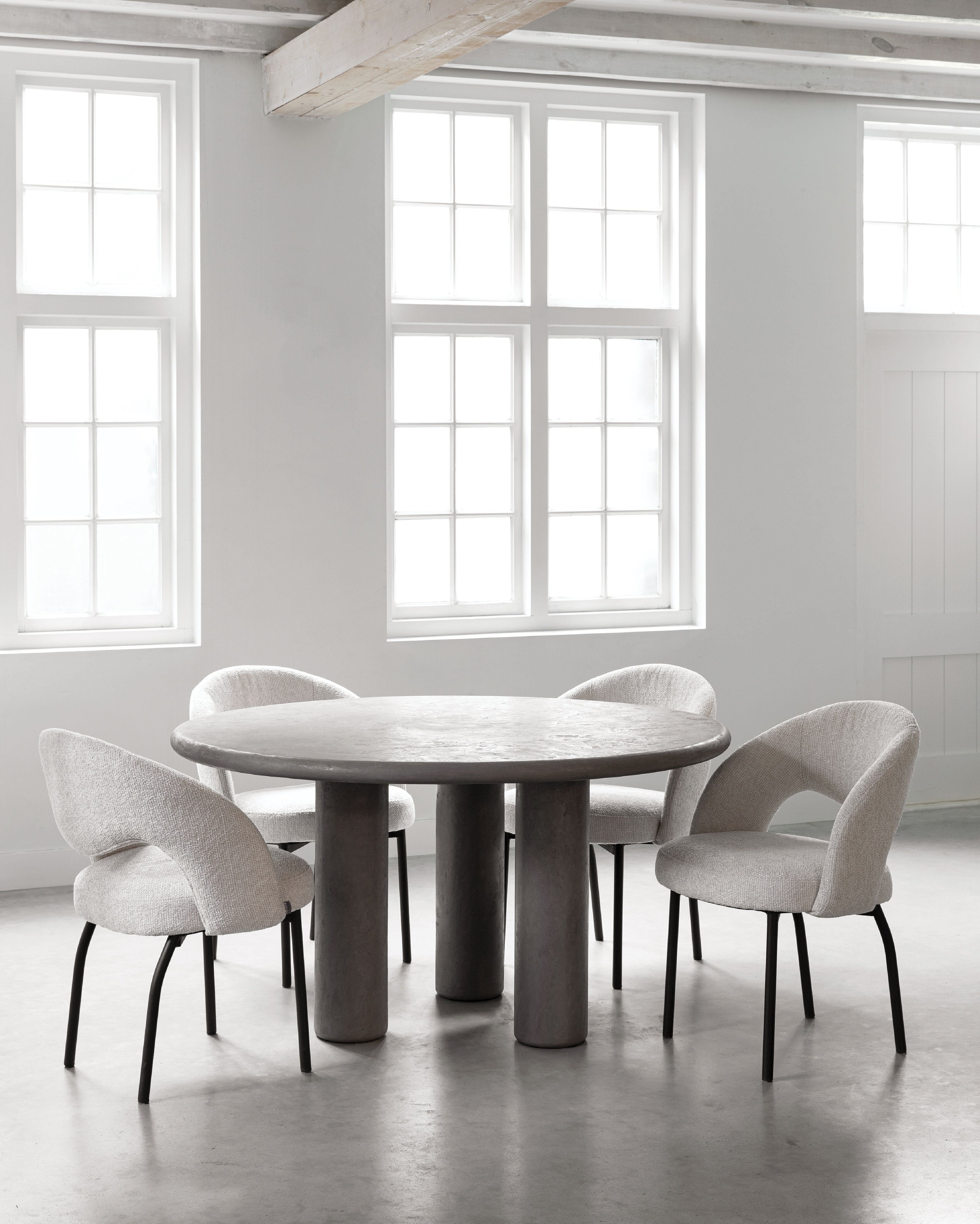 DTP Home Scala Eettafel Rond Clio Dusk Ø140cm - Eetkamertafel - DTP Home - livinglovely.nl
